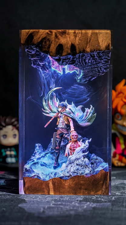 Kim's AOT Anime Lamp Collection